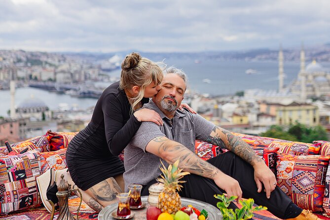 Istanbul Photoshoot at Top Spots - Ortaköy Mosque and the Bosphorus Bridge