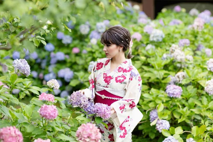 Kyoto Gion Kiyomizudera Kimono Yukata Hairstyle | Photoshoot - Choosing Between Kiyomizudera and Gion