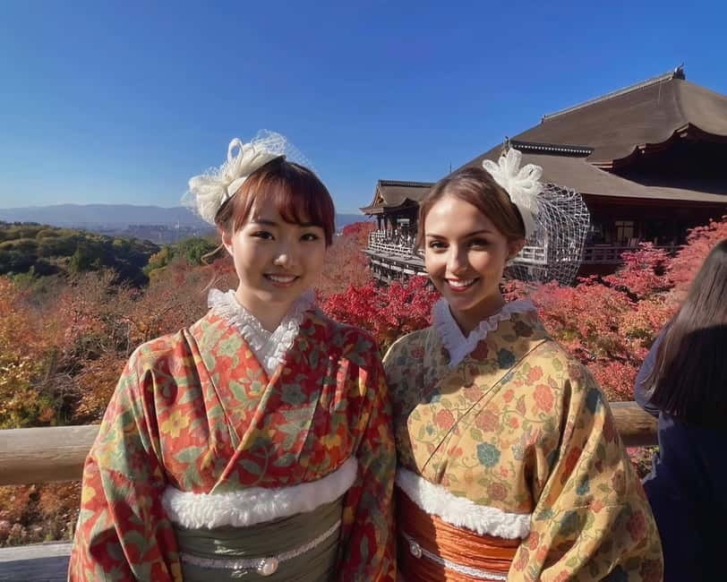 Kyoto Gion Kiyomizudera Kimono Yukata Hairstyle | Photoshoot - Exploring Kiyomizudera, Yasaka Shrine, and Gion