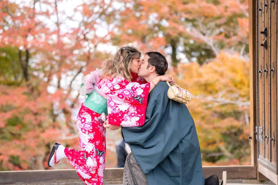 Kyoto Kimono Professional Photoshoot - The 1,600-yen taxi ride to the photo location