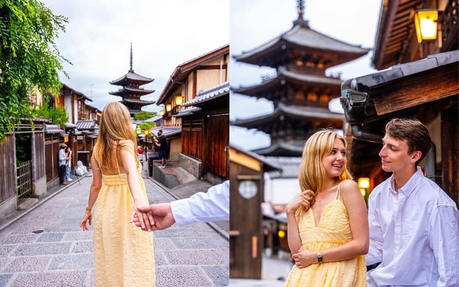 Kyoto: Private Gion District Photoshoot Experience - Sannenzaka’s old Kyoto setting