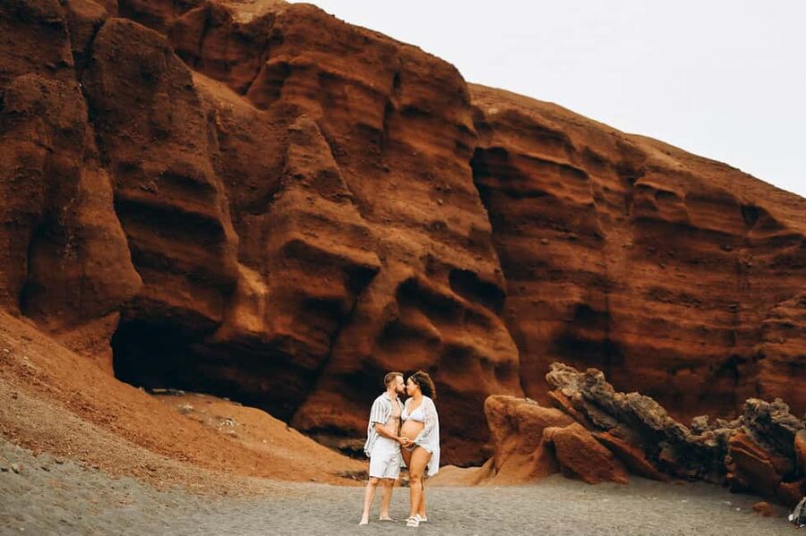 Lanzarote: Unique Photoshoot Experience - El Golfo at sunset