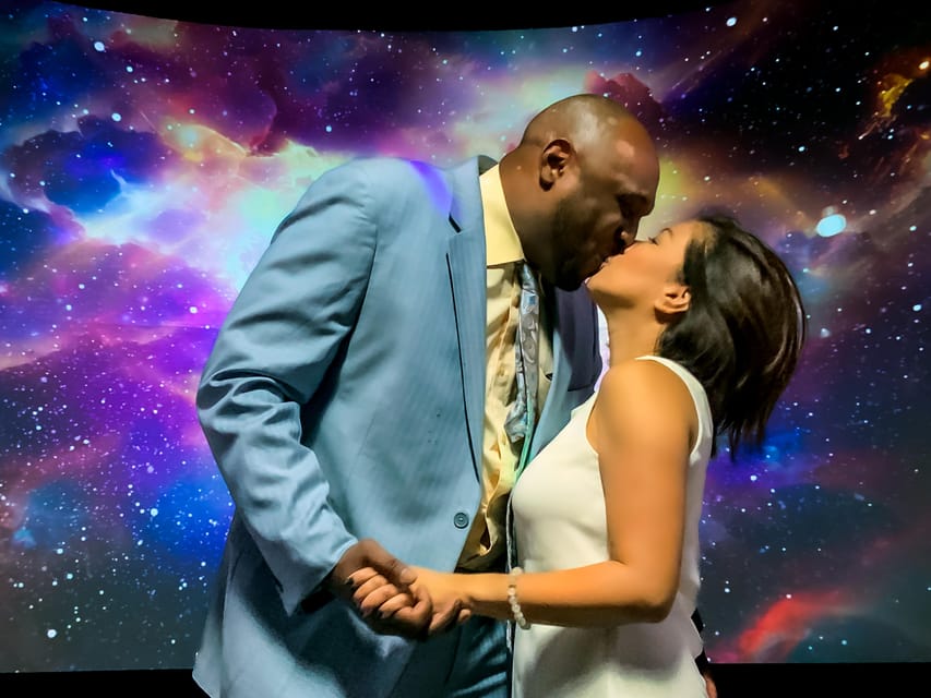 Las Vegas: Cosmic Space Wedding + Spectacular Photography - A space ceremony with a distinctly Las Vegas twist