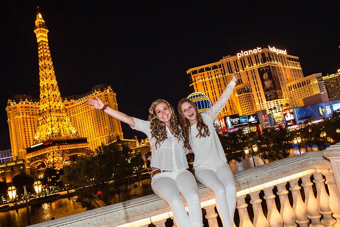 Las Vegas Strip by Super Stretch Limo with Personal Photographer - The driver and the private limo experience