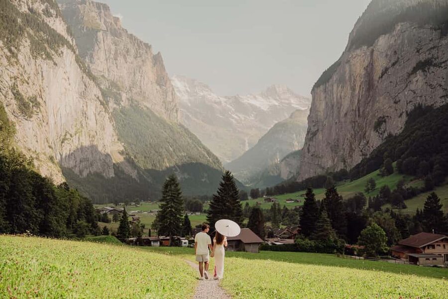 Lauterbrunnen & Wengen: Photoshoot at the best spots. - Is $452 per person good value?