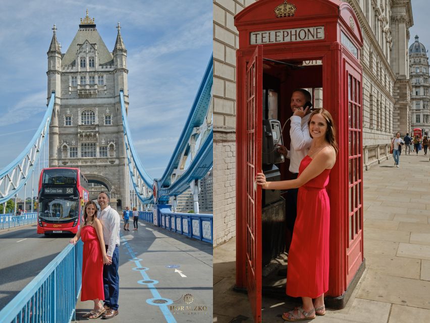 London 60min PRIVATE Personal Vacation & Travel Photographer - Red phone boxes, HMS Belfast, the Shard, and Shad Thames