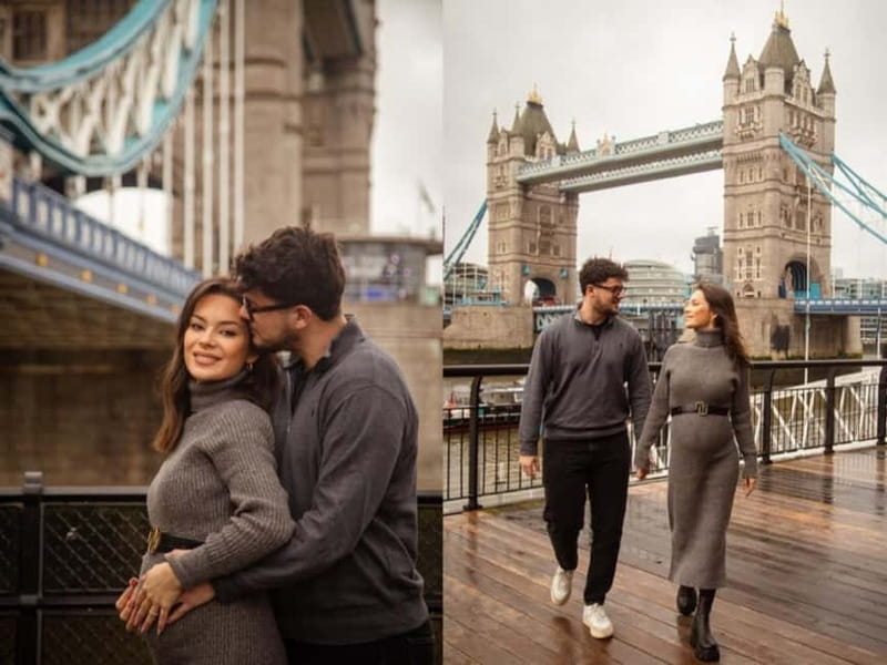 London: Private Couples Photography Session with Landmarks - A short London session with a very clear purpose