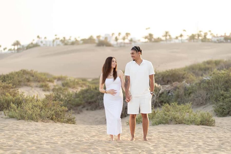 Maspalomas dunes: Vacation photoshoot - Capture your moments - Starting at Cafe Mozart II