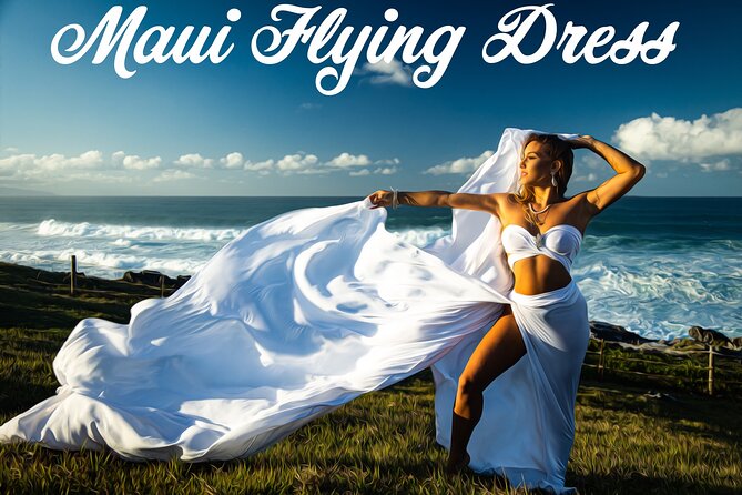 Maui Flying Dress Photoshoot Experience - How the 90-minute session unfolds