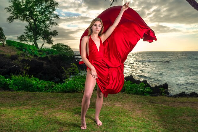 Maui Flying Dress Photoshoot Experience - Why the private format matters