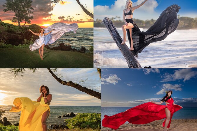 Maui Flying Dress Photoshoot Experience - Is $795 good value?