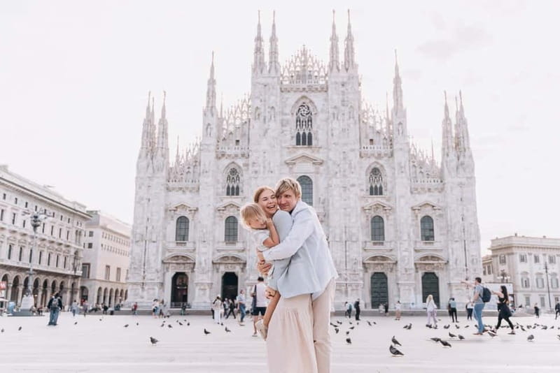 Milan: Photoshoot at the Cathedral - The 90-minute package and an optional outfit change