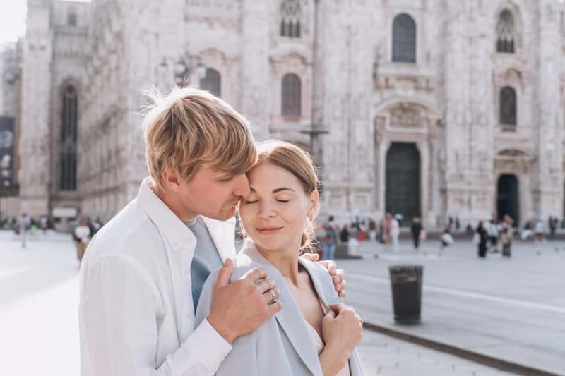 Milan: Photoshoot at the Cathedral - The gallery, image count, and extra charges