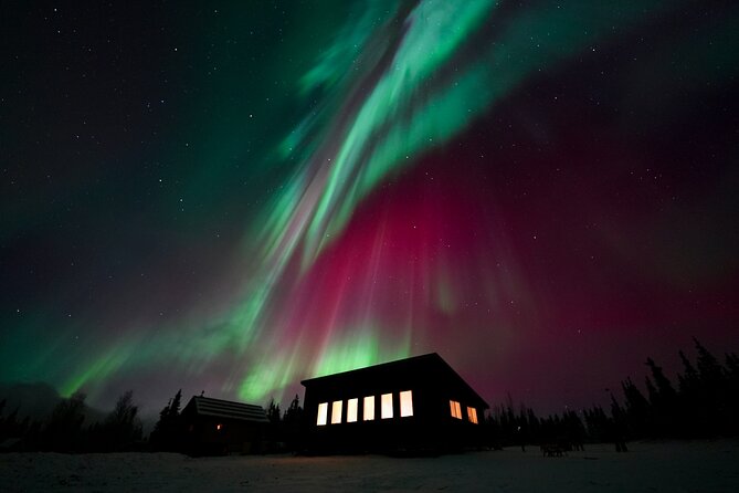 Mountaintop 360° Best Alaskan Cabin with Photography @Aurora Camp - Waiting for the Northern Lights