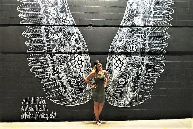 Murals of Nashville Instagram Tour by Golf Cart - Nashville murals by golf cart, not just Broadway bars