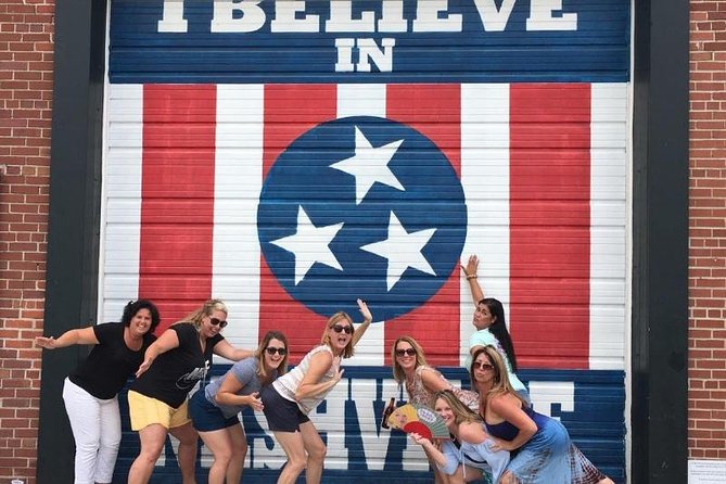 Murals of Nashville Instagram Tour by Golf Cart - Music Row and Midtown