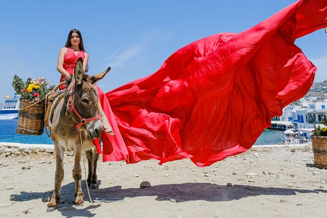 Mykonos Flying Dress Photoshoot - The photos and delivery