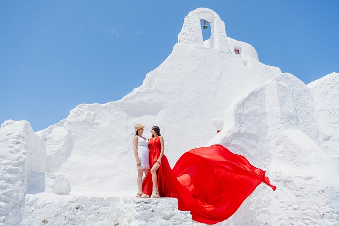 Mykonos Flying Dress Photoshoot - Timing, weather, and practical value