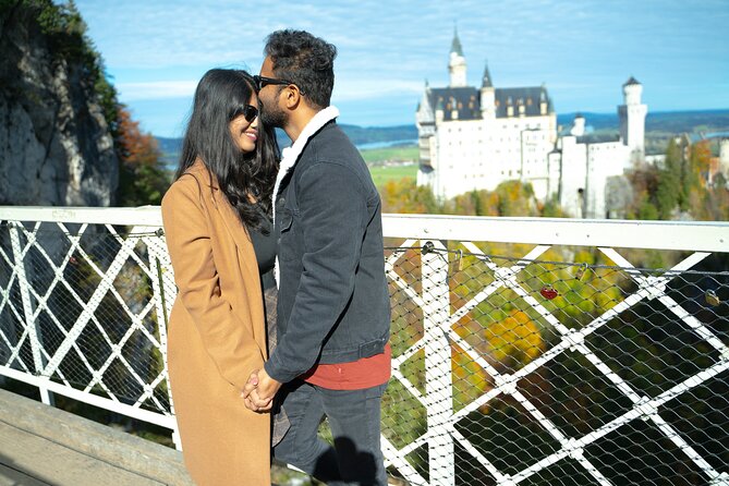 Neuschwanstein Castle Couple, Wedding & Portrait Photoshoot - Thirty edited images within seven days