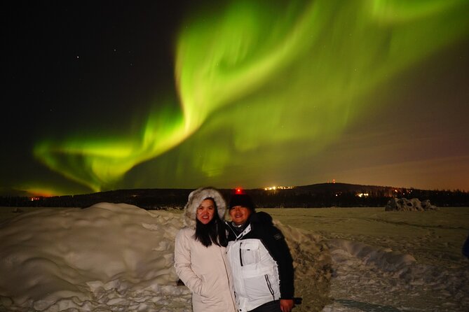 Northern Lights (Aurora Borealis Viewing) Chasing with Photography in Fairbanks - David and the rotating guide team
