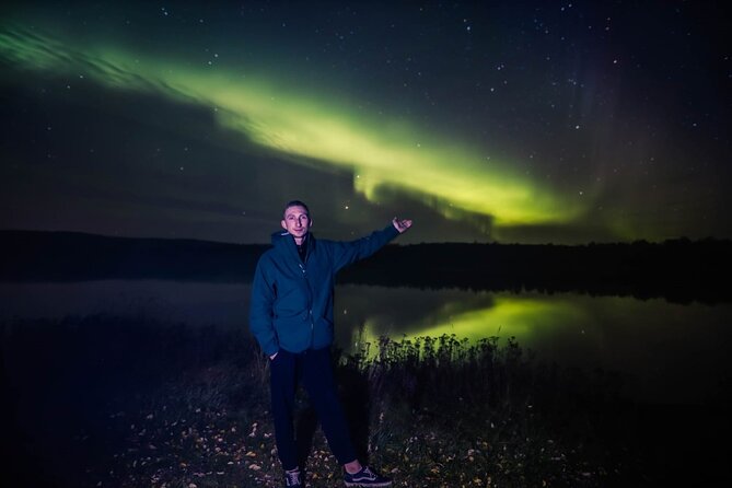 Northern lights hunting photo tour with bbq; small groups - The weather gamble and cancellation rules