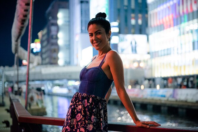 Osaka Dotonbori Night Photoshoot Private | Pro Photographer - Starting Under the Glico Running Man Sign