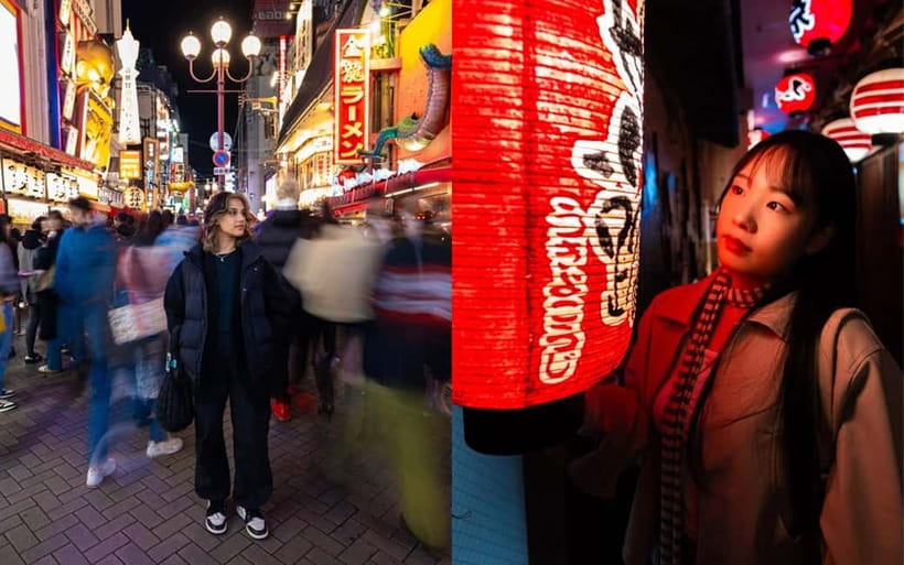 Osaka: Private Vibrant Nighttime Photoshoot (Dotonbori) - Is $109 good value?
