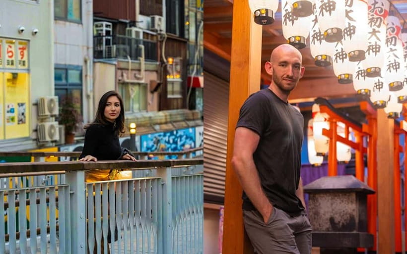 Osaka: Private Vibrant Nighttime Photoshoot (Dotonbori) - Starting near Ebisubashi Bridge