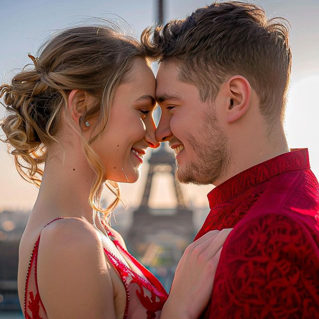 Paris: Eiffel Tower & Louvre Photoshoot (High End Edits) - High-end edits and the online gallery