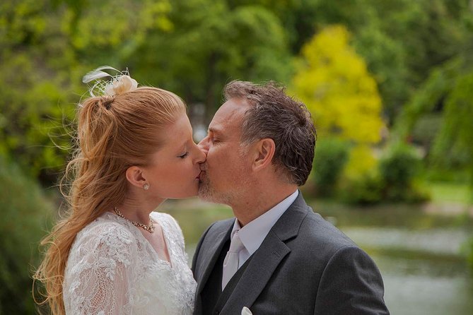 Paris Eiffel Tower Wedding Vows Renewal Ceremony with Photo Shoot - Avenue de Camoens for a quieter Eiffel Tower view