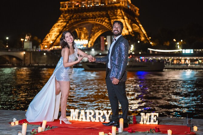 Paris One-Hour Private Photo Shoot - Proposal planning and optional decorations