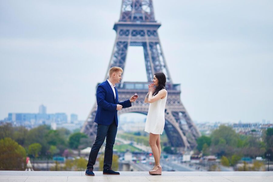Paris: Romantic Photoshoot for Couples - The final images and delivery time
