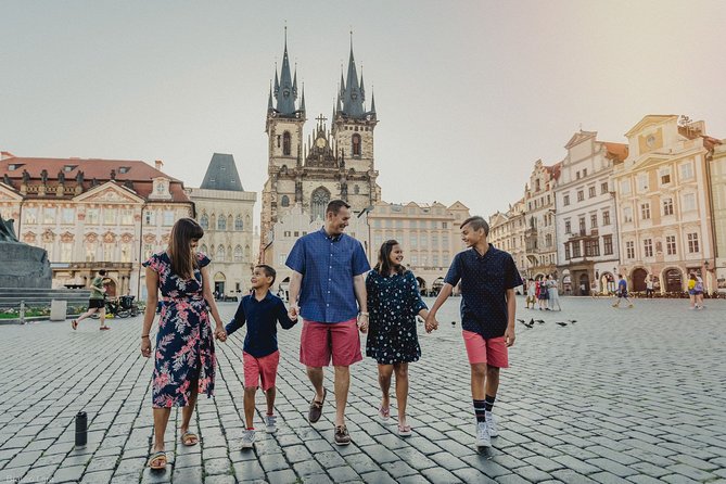 photoshoot in prague - Prague Castle as the grand backdrop