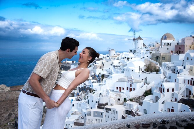 Photoshoot in Santorini Oia - Oia’s backdrops and the value of local direction