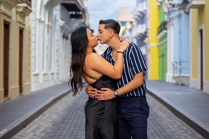 Private 30+Minute Photoshoot in Old San Juan (Photo shoot) - Natural light, timing, and street conditions