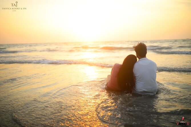 Private Beach Photoshoot in North Goa by Professional Photographer - How the 45-minute session works
