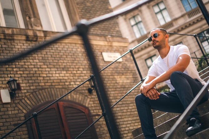 Private Budapest Street Art Photography - Liberty Bridge gives the session a strong start