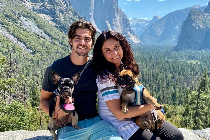 Private Family Photo Day in Yosemite - Glacier Point adds a different kind of Yosemite view