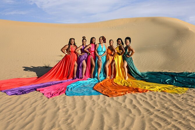 Private Flying Dress Photography in Dubai with Private Transfers - Key points to know before booking
