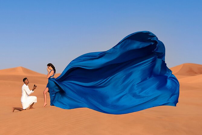 Private Flying Dress Photography in Dubai with Private Transfers - A few details to confirm before you pay
