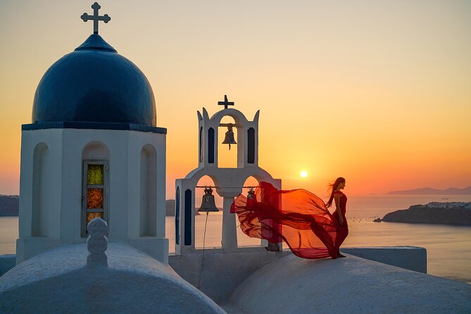 Private Flying Dress Photoshoot in Santorini - Choosing the dress and making the most of your hour