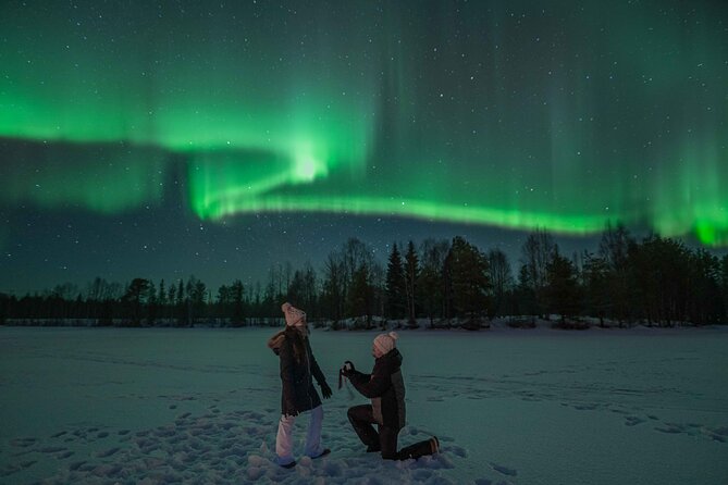 Private Northern Lights Photography Hunting - The drive from Rovaniemi and the first sky check