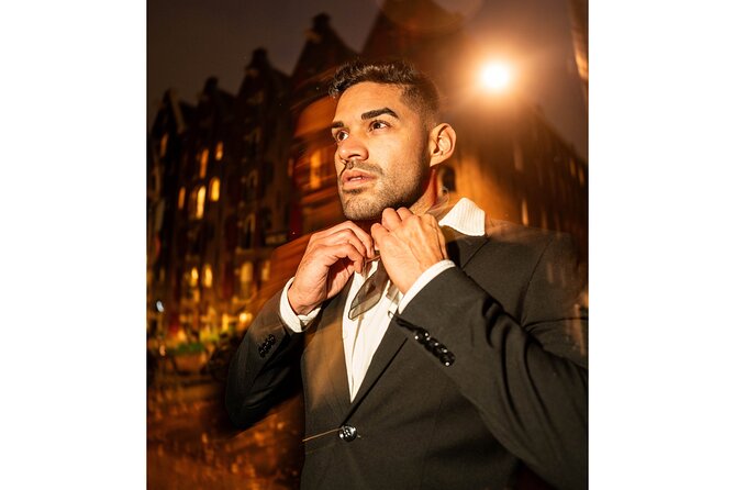 Private Photo Session in Amsterdam - Starting at the Dancing Houses on Damrak