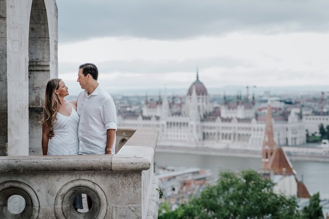 Private photography photo session at Fisherman Bastion - Stop one: Fisherman’s Bastion, about 20 minutes