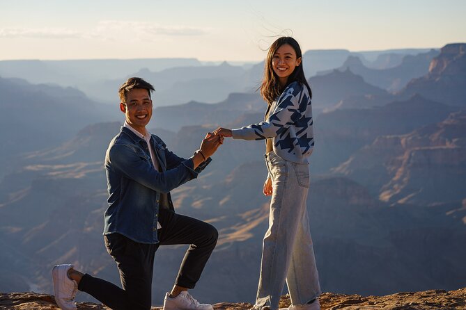 Private Proposal Professional Photo Shoot - Grand Canyon - Planning the Day Without Losing the Surprise