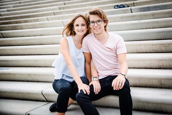 Private Romantic Urban & Street Photoshoot - St. Nikolai and Hamburg’s wartime memory