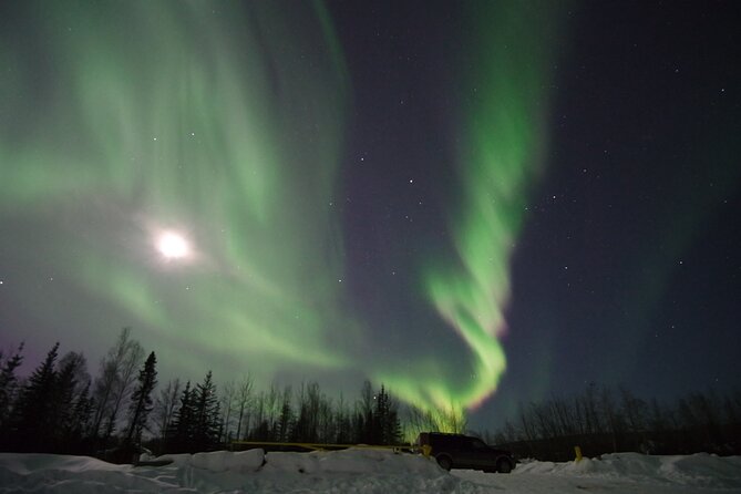 Private Tour for Chasing Northern Lights (Aurora) with PHOTO - The real itinerary: finding a clear patch of sky