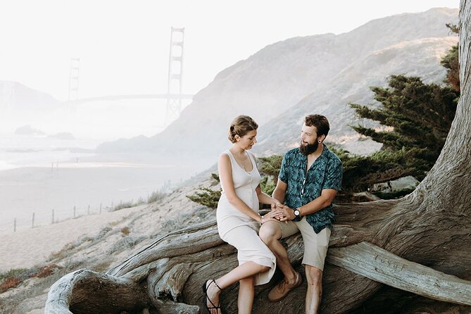 Private Vacation Photoshoot with Photographer in San Francisco - Choosing between Baker Beach, the bridge, and city streets