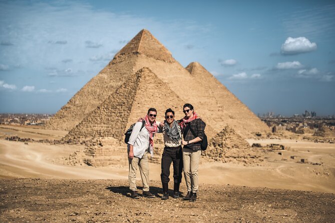 Professional Photo Shoot & Authentic Cairo Walking Tour - The Pyramids of Giza, photographed from several angles