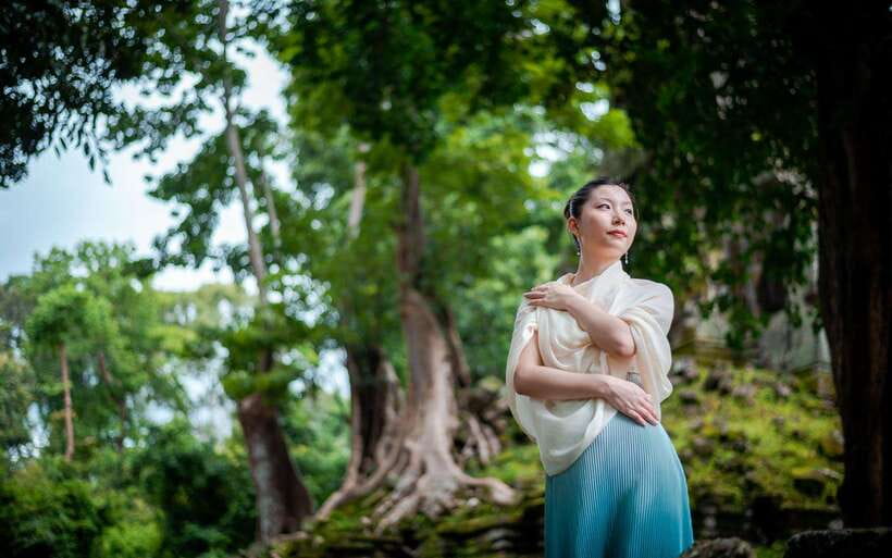 Professional Photoshoot in Angkor Archaeological Park - Bayon Temple and its stone faces